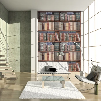 

Decoretto/wall mural "Bookshelf", 180x254 (W-cm)