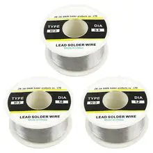0,8/1/1,2 мм 60/40 оловянный припой проволочный вывод канифольное ядро припоя 2% Flux катушка трубки для электроники электрические монтажная плата электроники