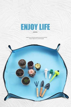 

Gardening Mat Waterproof Thickened Oxford Cloth Succulent Soil Mixing Portable Home Tool