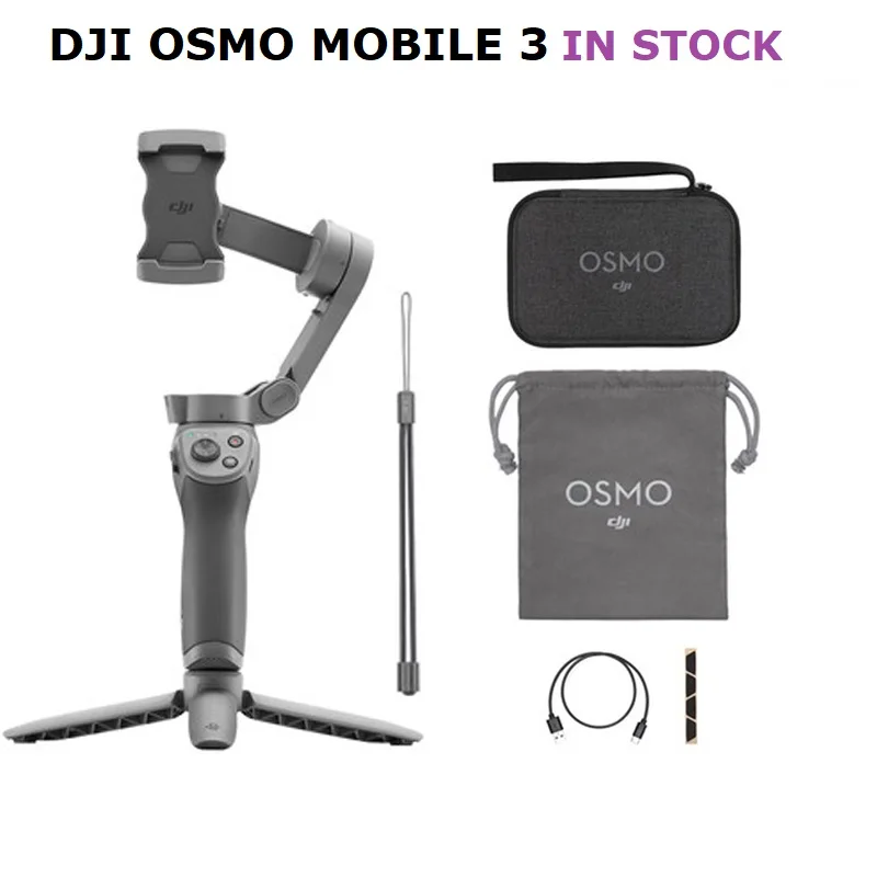 Складной для DJI Osmo Mobile 3 комбинированный стабилизатор 3-осевой ручной карданный стабилизатор для смартфонов Gopro camera Phones Xs для телефона 8