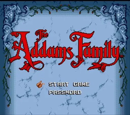 Высококачественный 16-битный игровой картридж Sega MD Addams Family для системы Megadrive Genesis |