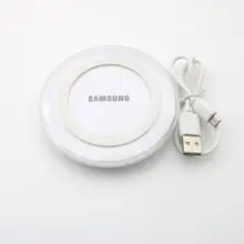 samsung 5 В/2A QI беспроводной зарядное устройство адаптер зарядного устройства для Galaxy S6 S7 Edge S10 S9 Plus Note 5 iphone 8 plus X XS XR MAX