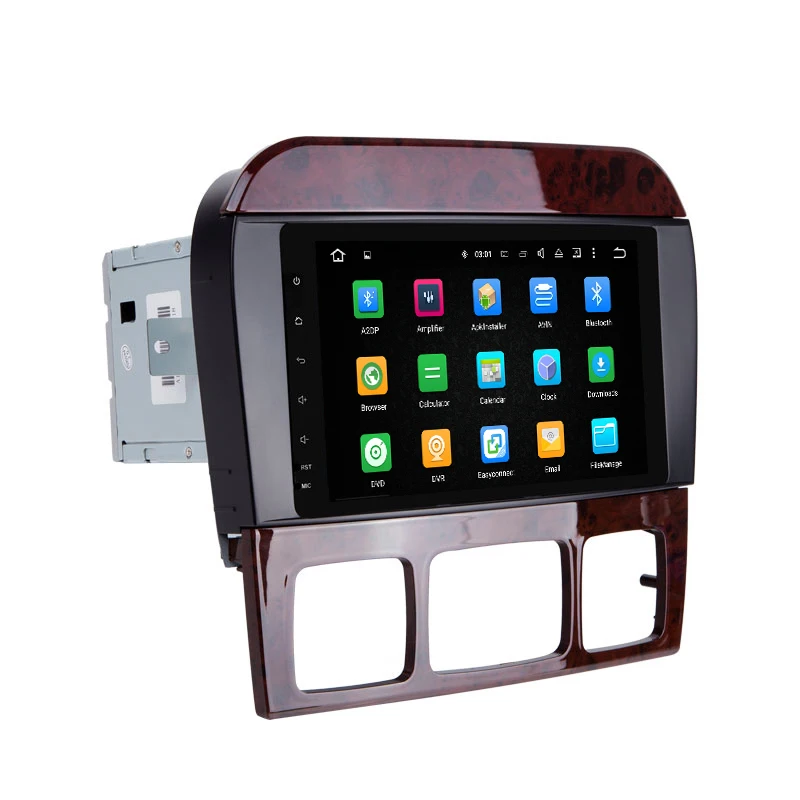 Cheap NAVITOPIA 8inch 4G RAM 64G ROM Octa Core Android 9.0 Car GPS Navigation For Benz S W220 (1998 1999 2000 2001 2002 2003-2005) 5