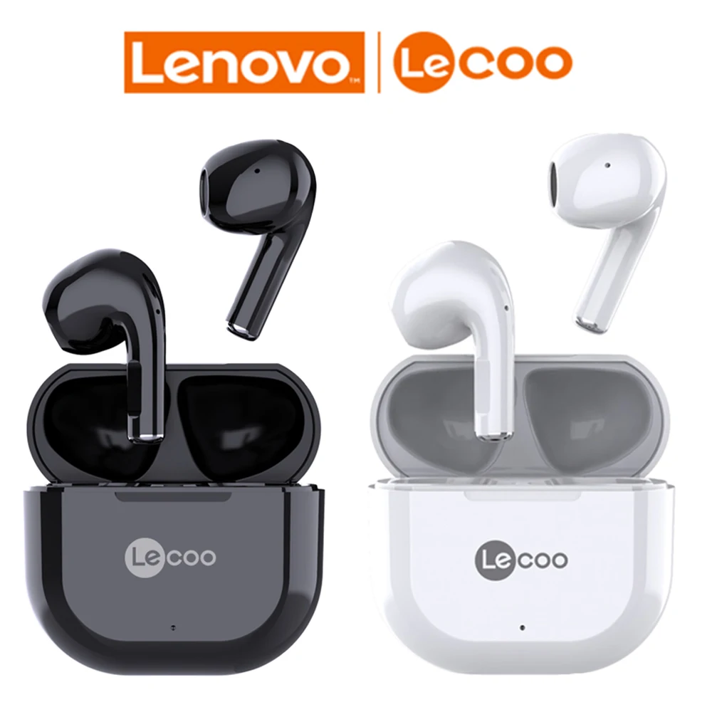 Новинка 2021 оригинальные Беспроводные спортивные наушники Lenovo Lecoo с Bluetooth 5 1 Hi-Fi