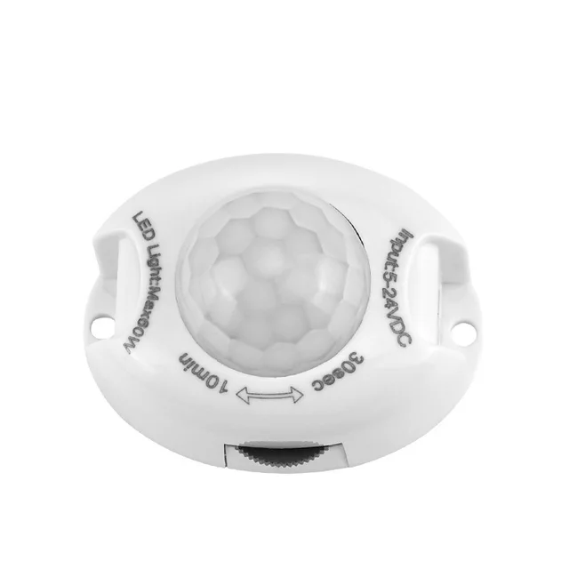 Motion Sensor DC 5V 12V Light Switch Movement Detector Activated Timer Automatic Pir Motion Sensor ON OFF for LED Strip Light 2