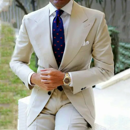 Fashion-slim-fit-Men-Suits-for-Wedding-Suit-Wide-Peaked-Lapel-Formal-Groom-Wear-Groomsmen-2pcs