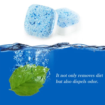 

6PC Domol Effective Decontamination Washing Machine Effervescent Tablet Washing Machine Deodorization Antibacterial Cleaner TSLM