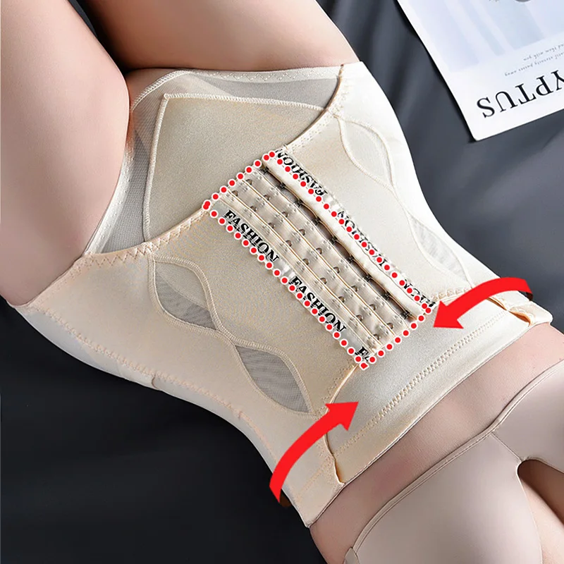 

High Waist Underwear Shaping Tummy Control Shapewear Belly Band Body Wrap Bondage Corset Girdle Postpartum Butt Lifter Panties