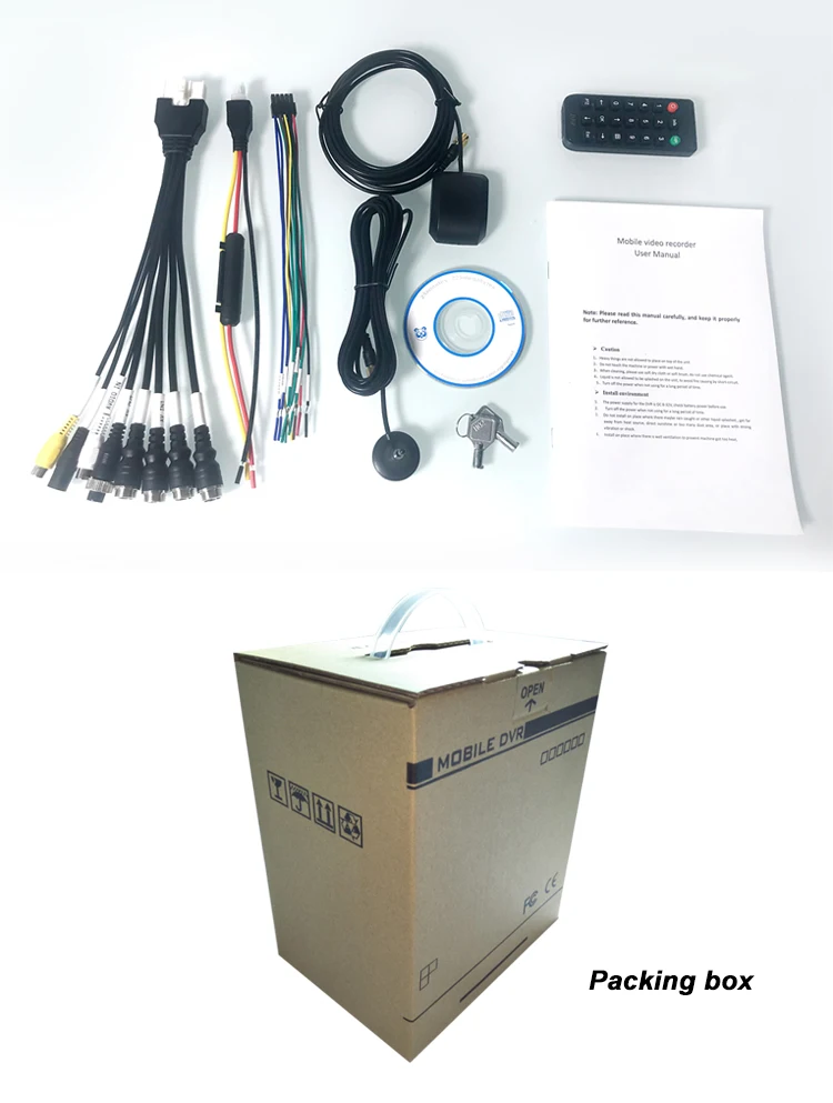 HYFMDVR с фабрики AHD 720 P/960 P технология отслеживания 4Ch автобусный Автомобильный видеорегистратор с 4G/Gps MDVR