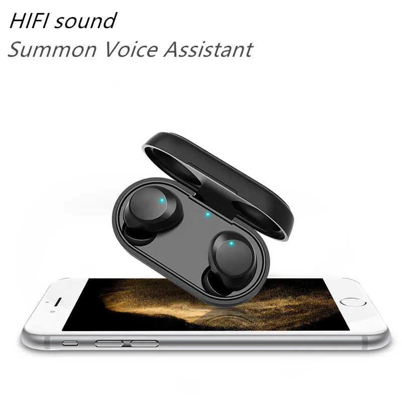 TWS M10 Bluetooth наушники 5,0 спортивные водонепроницаемые музыкальные наушники HIFI Стерео шумоподавление для huawei Xiaomi iPhone