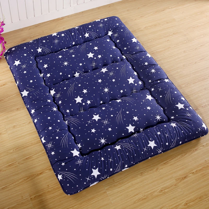  Shining Star 10CM Thickness Mattress Polyster Breathable Bed Mat Student Dormitory Single Mattress  - 4000270493826