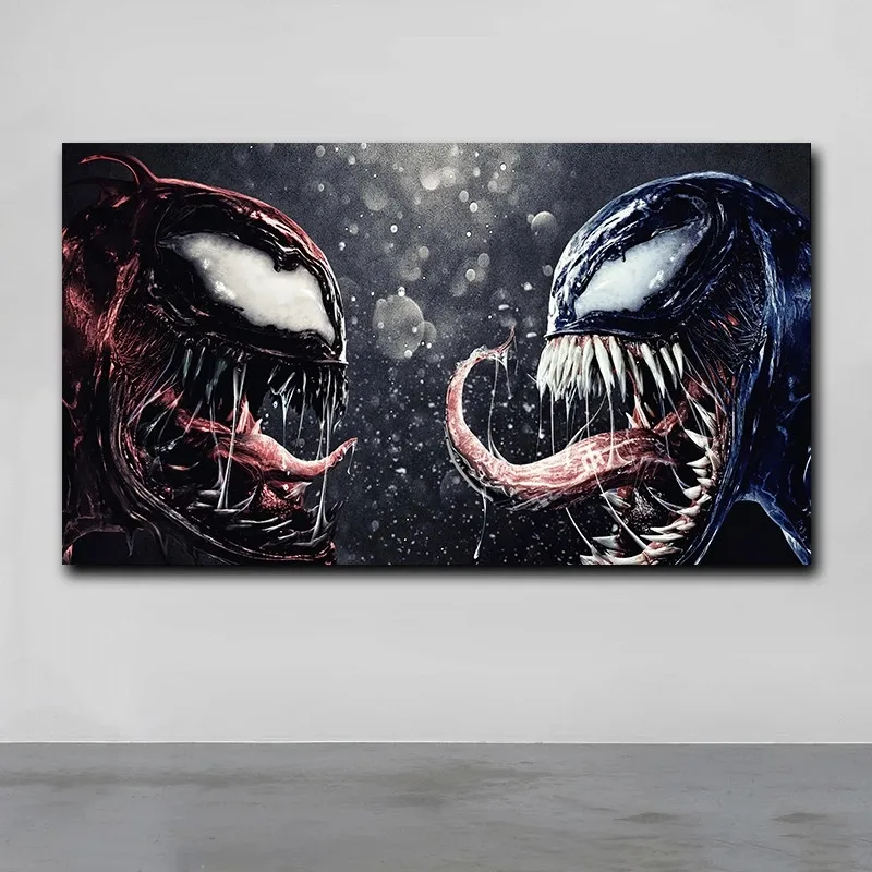 

Marvel Venom Poster Hero Tom Hardy Wall Art Canvas Painting Movie Posters And Prints Wall Pictures For Living Room Decor