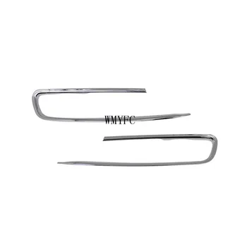 

Car Front Fog Light Lamp Frame Eyebrow Styling ABS Chrome Cover Trim 2pcs for Honda Accord Sedan 9th 2014 2015