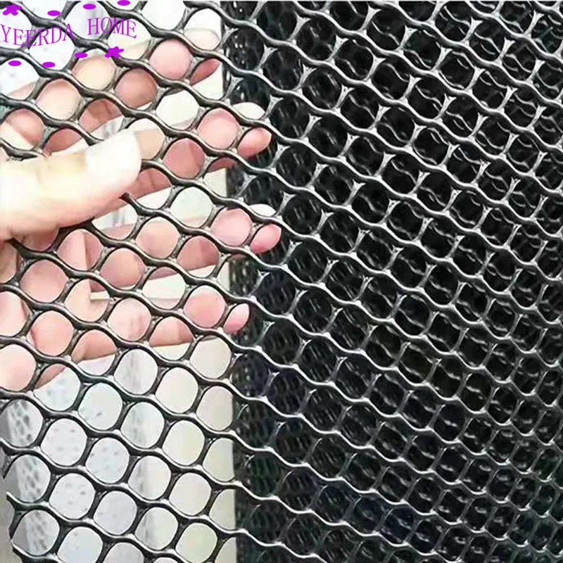 Balcony Cat Net Home Plastic Grid 0.4 0.8cm Windows Net Child Safety Anti-Falling Stairs Protect Netting plastic cat net