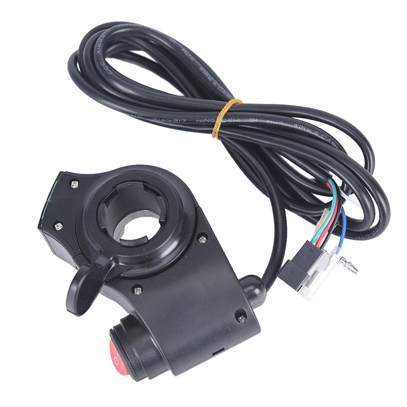 Flash Deal Finger Thumb Throttle Electric Scooter with Power Switch LED display Switch Handlebar Grips For Electric Bike 36V/48/60/72V 7
