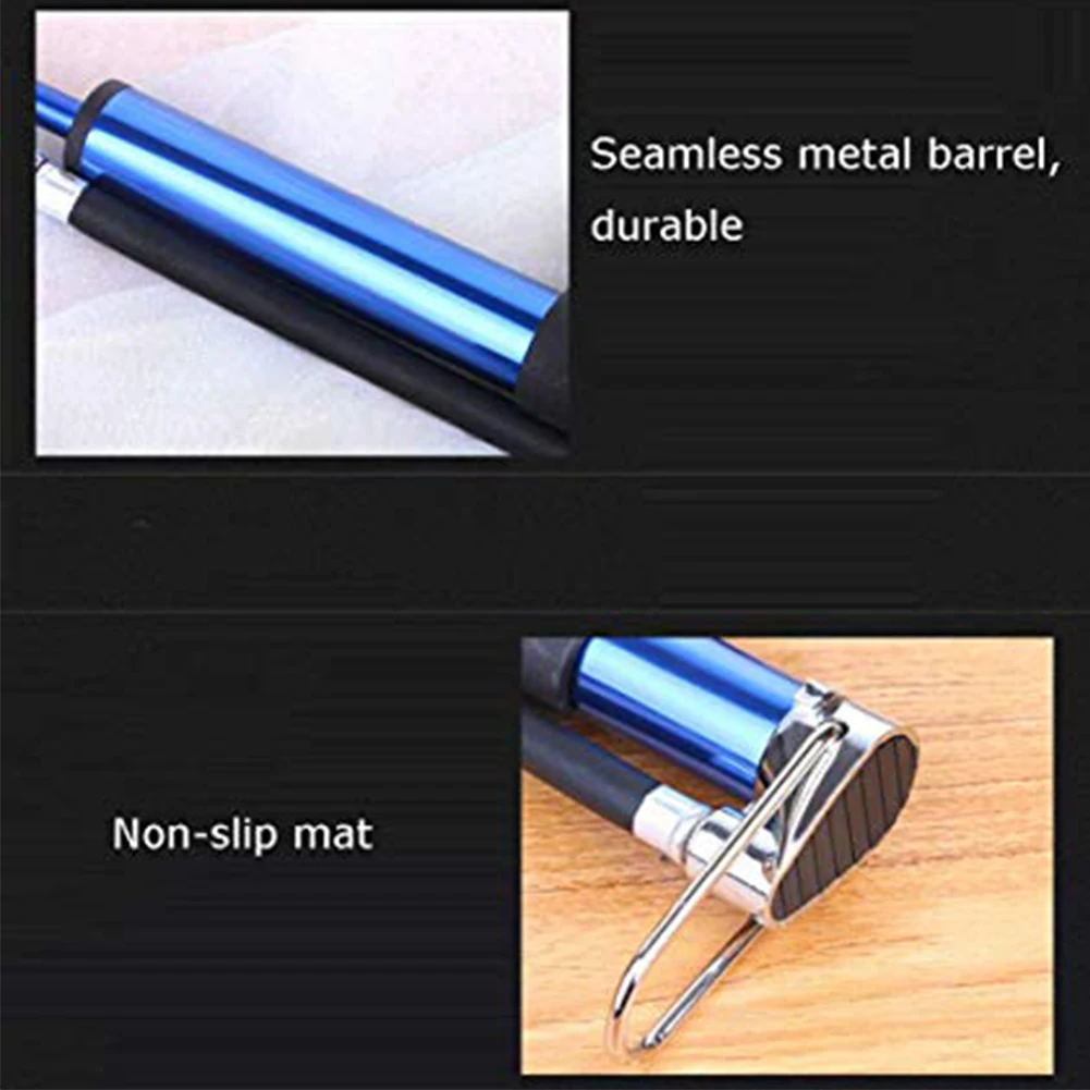Inflator Air Mini Cycle Road Hand Accessories Adapter Hose Bicycle Pumps Bike Practical High Pressure Cycling Portable