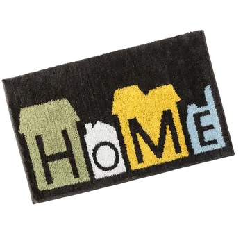 

1pcs Printing Bedroom Bathroom Soft Durable Simple Non-Slip Foot Mat Floor Mat Ground Mat for Home