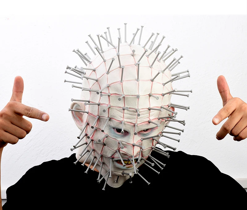 Hellraiser Scary Pinhead Latex Mask2
