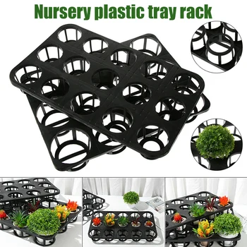 

12-Hole/15-Hole Seed Grow Racks Planting Tray Germination Holder Basin Bracket Nursery Pots LXY9