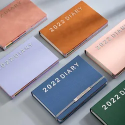Carnet de croquis A5 2022 feuilles, manuel sur l'efficacité de l'almanac 365 jours, Plan de gestion du temps, fournitures scolaires et de bureau pour élèves, 200 