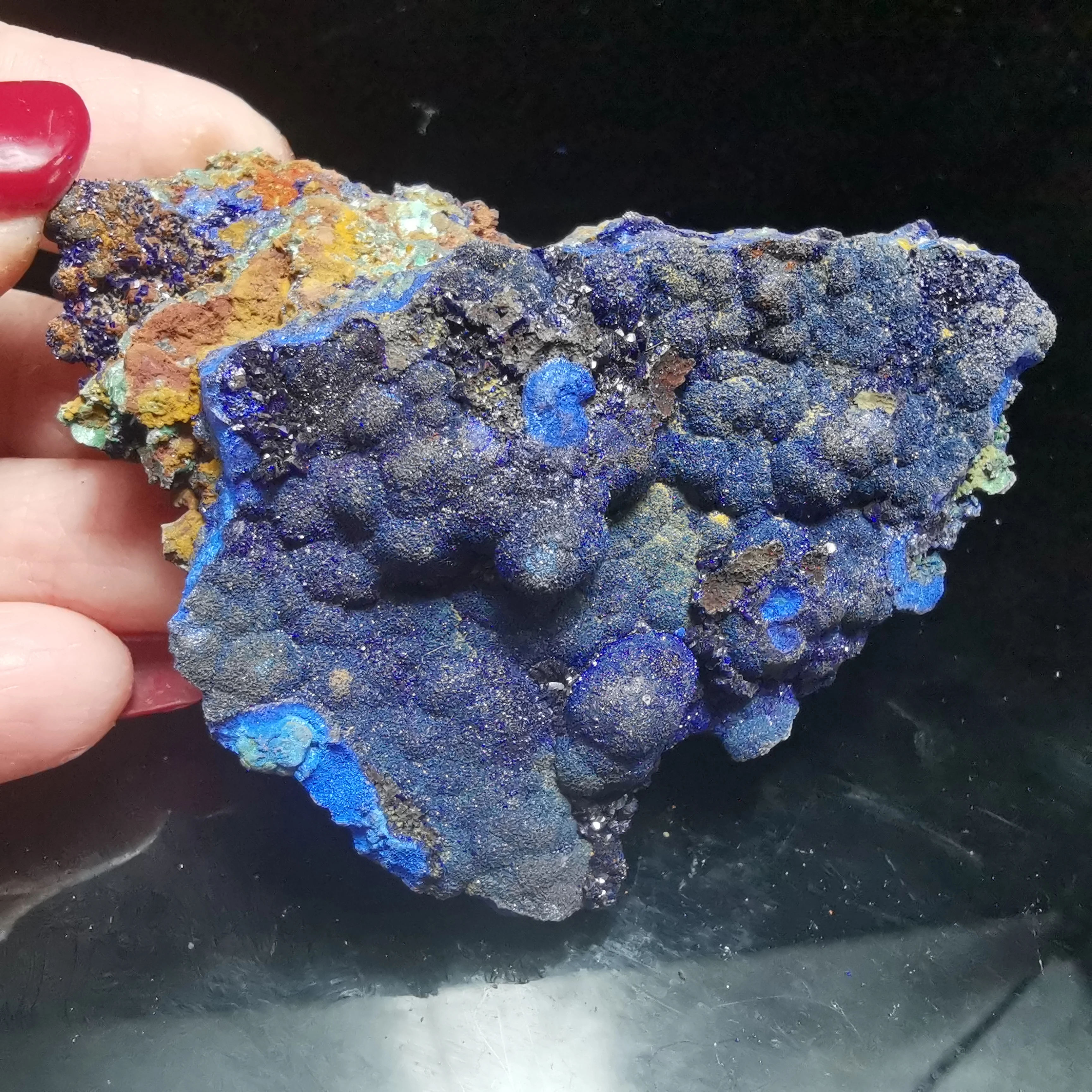 87Grare Cristallo Di Quarzo Naturale Azurite Naturale Malachite Pietra Preziosa Pietra Acquatica Aurale Energia Guarigione Campioni Minerali ·