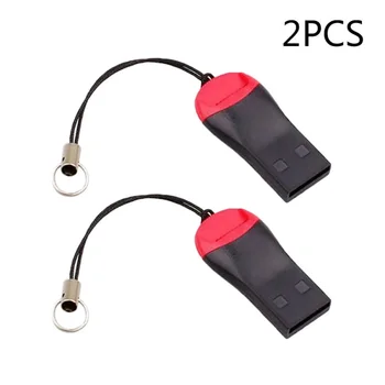 

Superior 2 pieces 5 Pieces Memory Card Reader Adapters to USB 2.0 Adapter for Micro SDHC SDXC TF