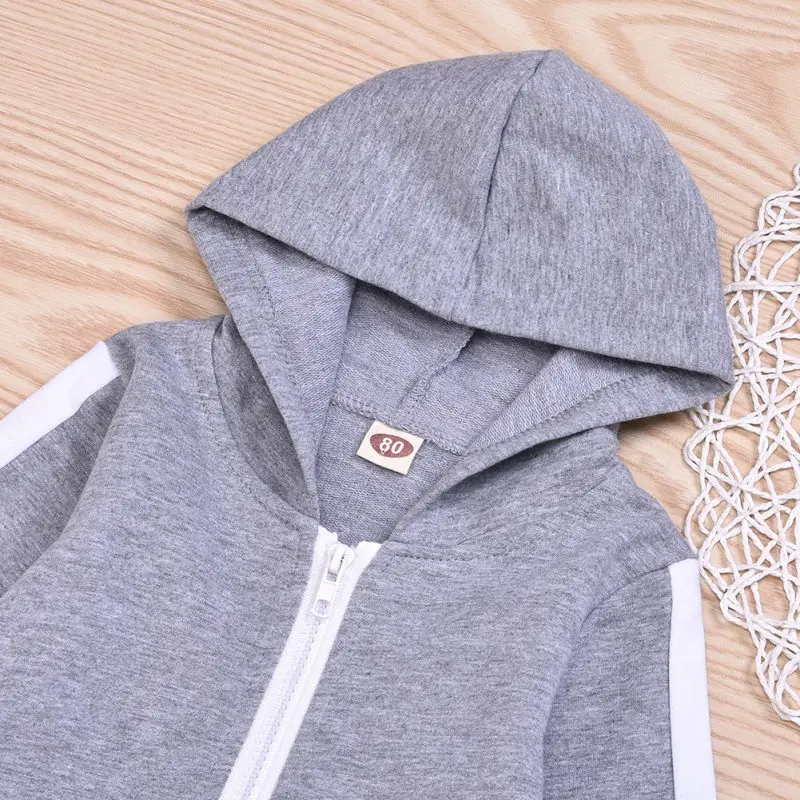 6M-5T New Spring Baby Girls Cothes Patchwork Color Print Hoodie Sweatshirt Tops+Pants Casual Children Set
