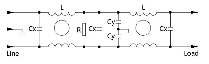 Однофазный AC 220V EMI более биполярный очищенной Мощность поставить фильтр CW4L2-S 3A 6A10A20A30A