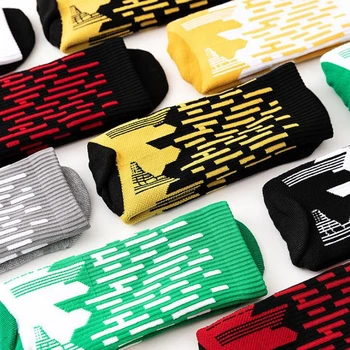 

City Meteor Basketball Hosiery Men Fashion Style Shock-absorbing Anti-slip Wear-resistant Breathable Crew Socks Towel elite sock