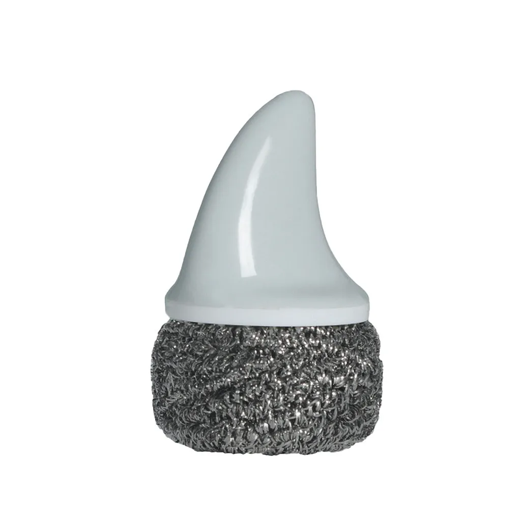 Акула ручка из нержавеющей стали проволочный шарик кухонная щетка инструменты