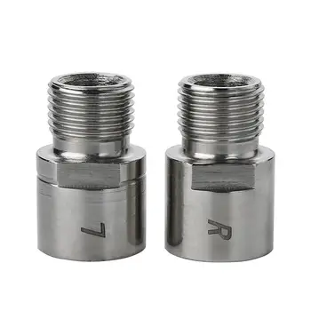 

One Pair Steel Or Titanium Bike Pedal Extenders Bicycle Pedal Spacers For MTB Road 9/16 Inch Pedal Adapters Spacers