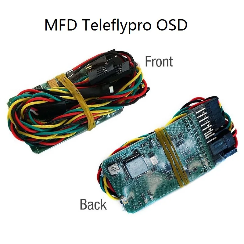MFD TeleflyPro OSD для MyFlyDream AAT система передачи видео аудио сигнала для радиоуправляемого самолета Улучшенный блок для MFD AAT