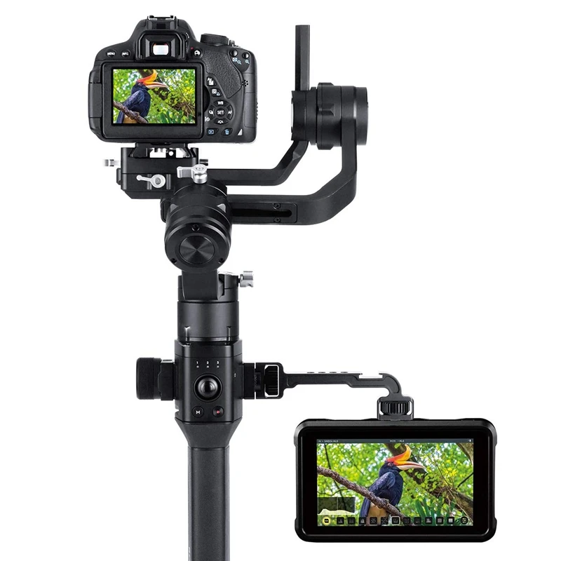 Ronin S Monitor Mount Extension Plate Bracket Magic Arm W Cold Shoe Mount for Microphone Led Video Light for Ronin-S Gimbal Ac