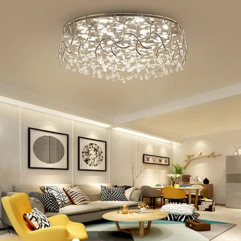 

Living Room Led Ceiling Lamp Lighting Nordic Modern Minimalist Rectangular Decoration Dining Room Bedroom Crystal Ceiling Lamp
