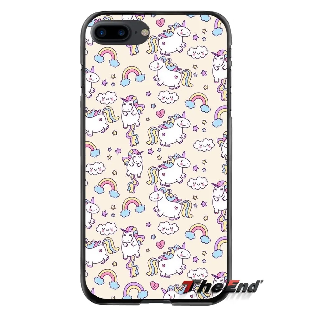 Для Apple iPhone 4 4S 5 5S 5C SE 6 6S 7 8 Plus X iPod Touch 4 5 6 Аксессуары «Единорог» защитный чехол для телефона Чехлы - Цвет: images 11