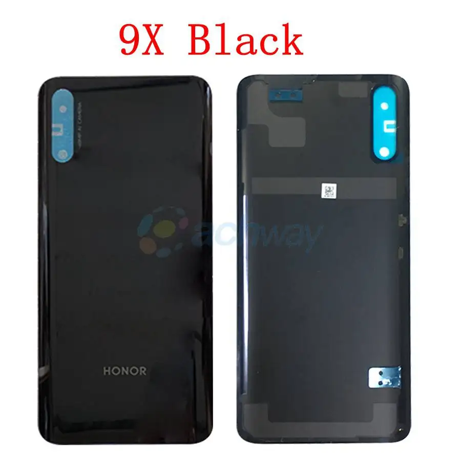 Заднее стекло для huawei Honor 9X 8x крышка батареи Панель задняя дверь для huawei Honor 9X Pro Корпус чехол замена крышка батареи
