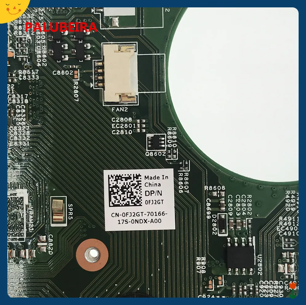 PALUBEIRA CN-0FJ2GT 0FJ2GT FJ2GT основная плата для Dell Inspiron M5110 гнездо для материнской платы FS1 HD 6470M видеокарта