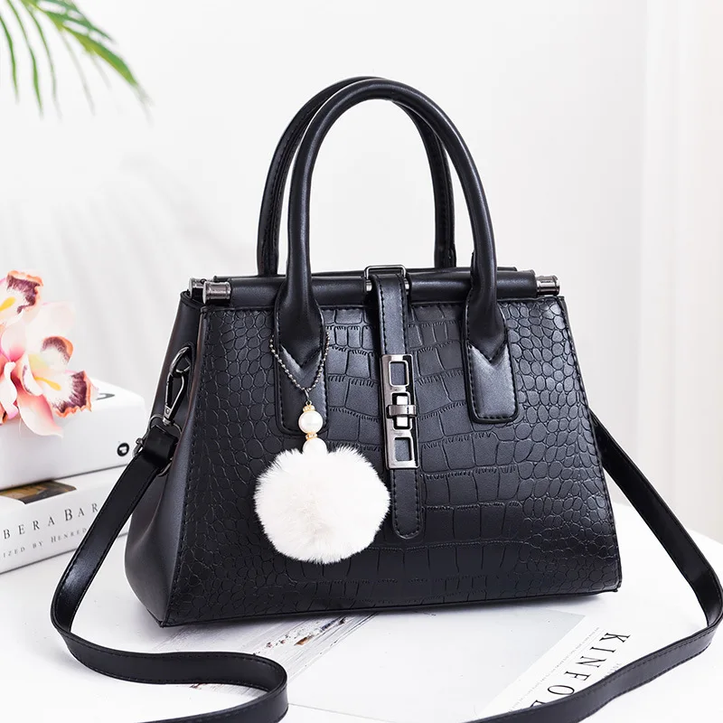 

Piler Luxury Women Bag Handbags Famous Brand Designer Shoulder Bags Crocodile Pattern Leather Messenger Bag Large Totes Purse