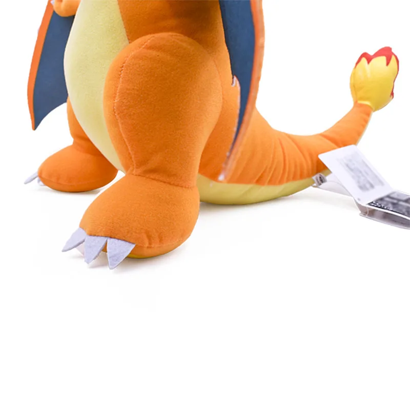 5 шт./компл. 33 см центр Charizard мегаэволюция Плюшевые игрушки Аниме Мягкие животные детские плюшевые куклы Рождественский подарок