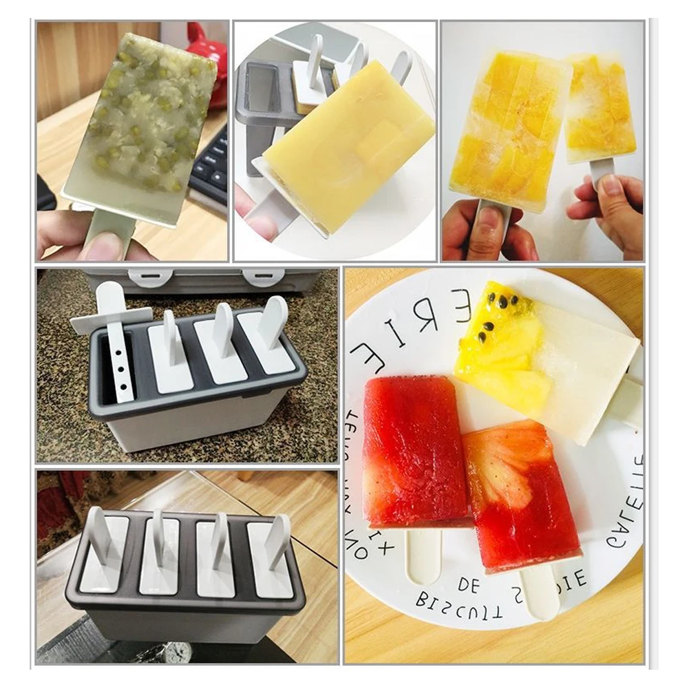 Самодельный домашний пластик DIY бар многоразовые кухонные летние аксессуары нетоксичный Прочный инструмент для приготовления напитков форма для мороженого