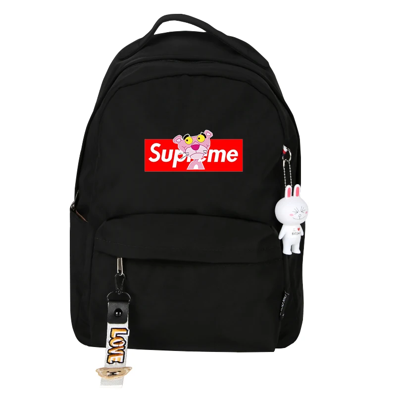 Аниме Розовая пантера рюкзак милый розовый ITA сумка корейский стиль Back Pack Розовая пантера школьные сумки для девочек-подростков Kawaii рюкзак - Цвет: GJB-sup pather