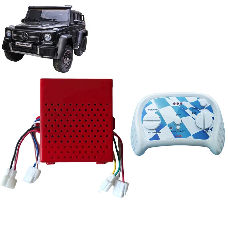 

ABL1801 Children's electric car receiver remote control, Mercedes-Benz 6-wheel drive off-road vehicle 2.4G Bluetooth controller