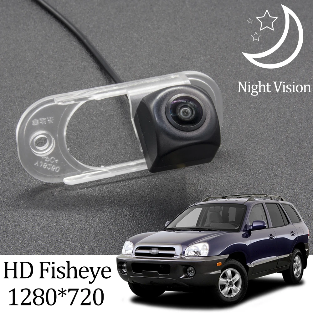 Камера заднего вида Owtosin HD 720P рыбий глаз для Hyundai Santa Fe/Santa Fe Classic MK1 SM 2000-2006