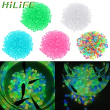 HILIFE 300 шт./упак. искусственный булыжник украшения сада светящийся камешек светящиеся Галька Гравий 14 мм домашний декор