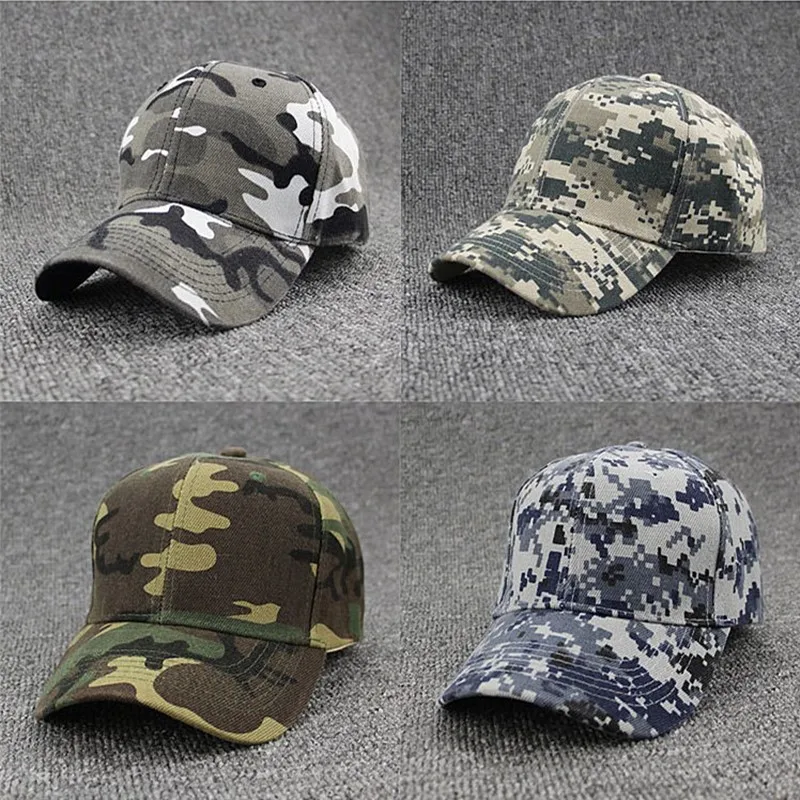 1 шт. унисекс Регулируемый армия камуфляж Кепки Casquette модные Бейсбол Для мужчин
