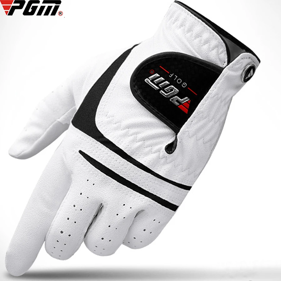 Golf Gloves Ball Marker Pgm Sheepskin Golf Glove Leather Gloves