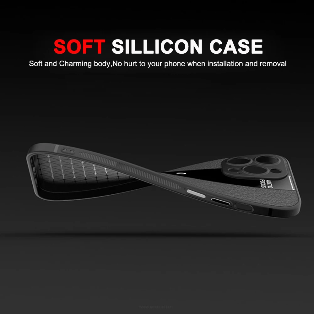 Classic Shockproof luxury Phone Cover For iPhone 13 Mini Frosted Texture Slim Matte Protective Case for iPhone 13 Pro Max Coque