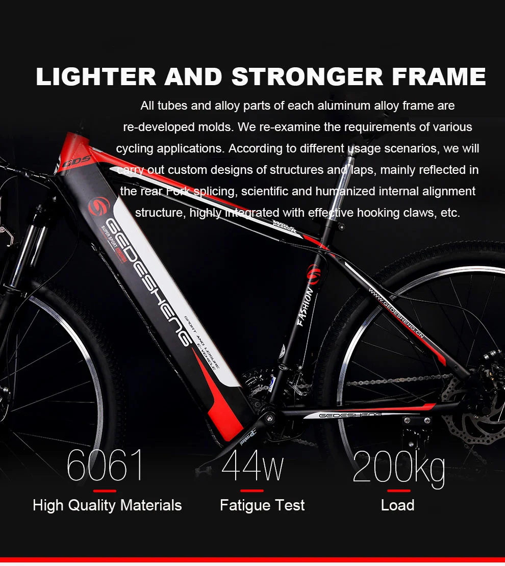 Lightweight Electric Bike 26 Inch Two Wheel Electric Bicycle With Hidden Battery 25KMH Electric Mountain Bike Bicycle (23)