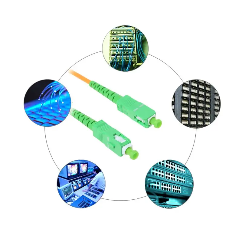 Прямая SC/APC-SC/APC-SM 3 мм волоконно-оптический соединительный кабель одномодовый удлинитель патч-корд