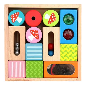 

1 Set Sound Modules Puzzle Practical Portable Educational Blocks Early Learning Toy Jigsaw Puzzle for Infant Kindergarten